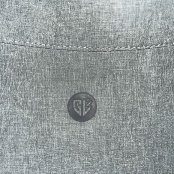 Graham Luxe Kash Heather Gray Jacket Ultimate Full Zip Performance Stretch Sz MD - Picture 10 of 10
